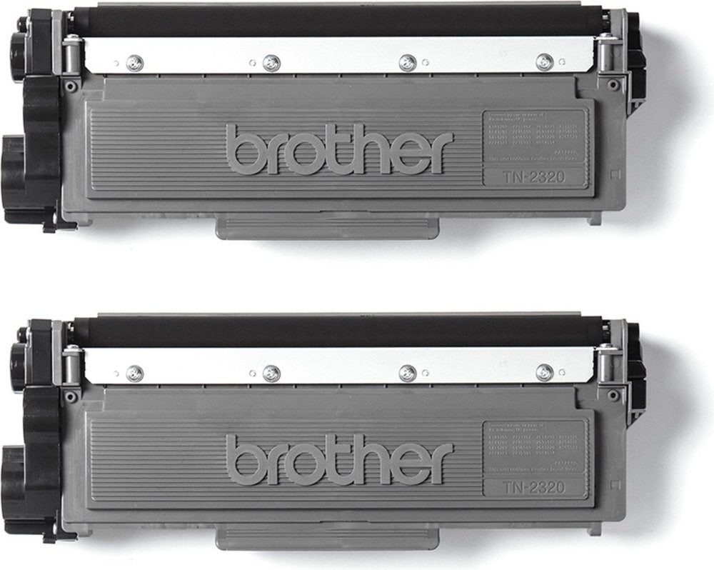 Brother TN‑2420 TWIN-Pack | 2× Zwarte Tonercartridge | 3.000 Pagina’s per Stuk | Origineel - Matmuis